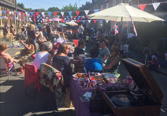 WFRA Royal Wedding street party